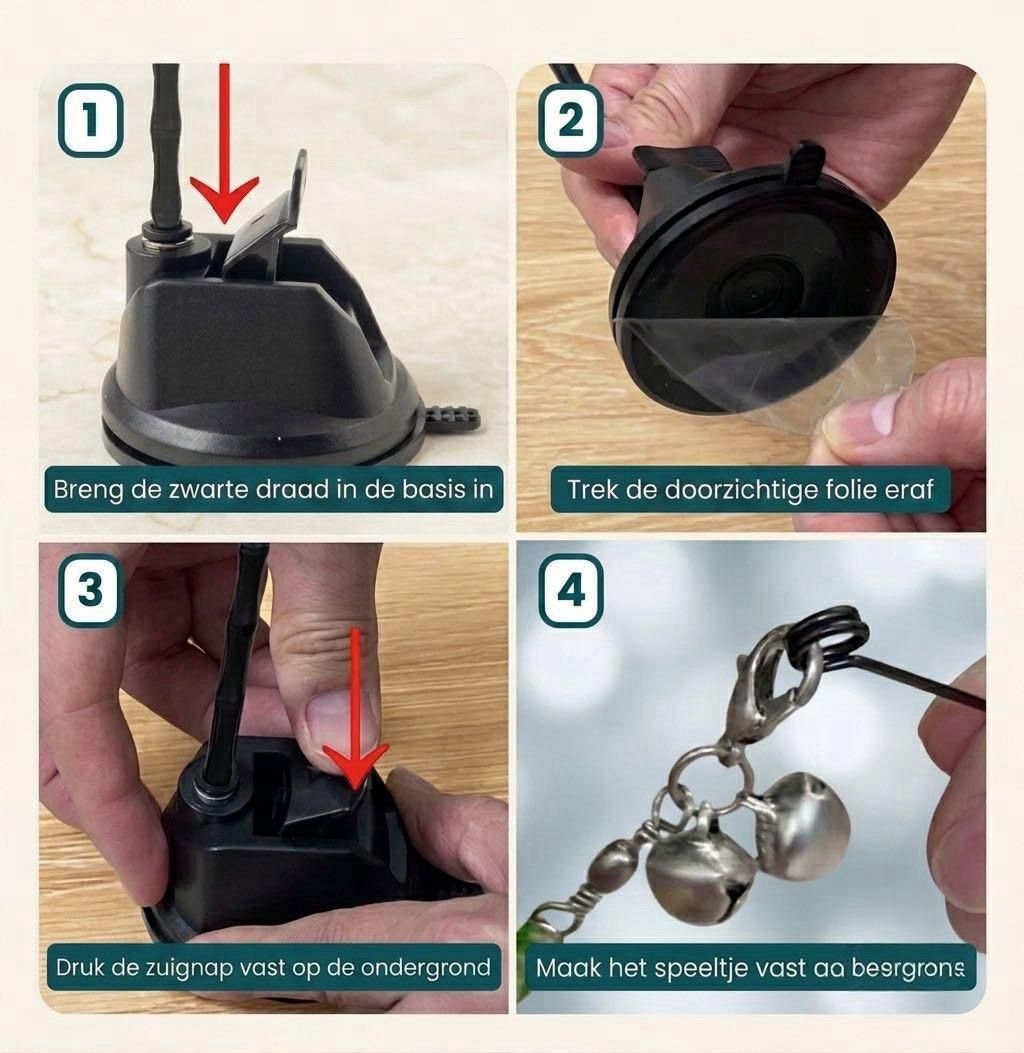 Vogel Jacht - Interactieve Simulator Set Voor Katten