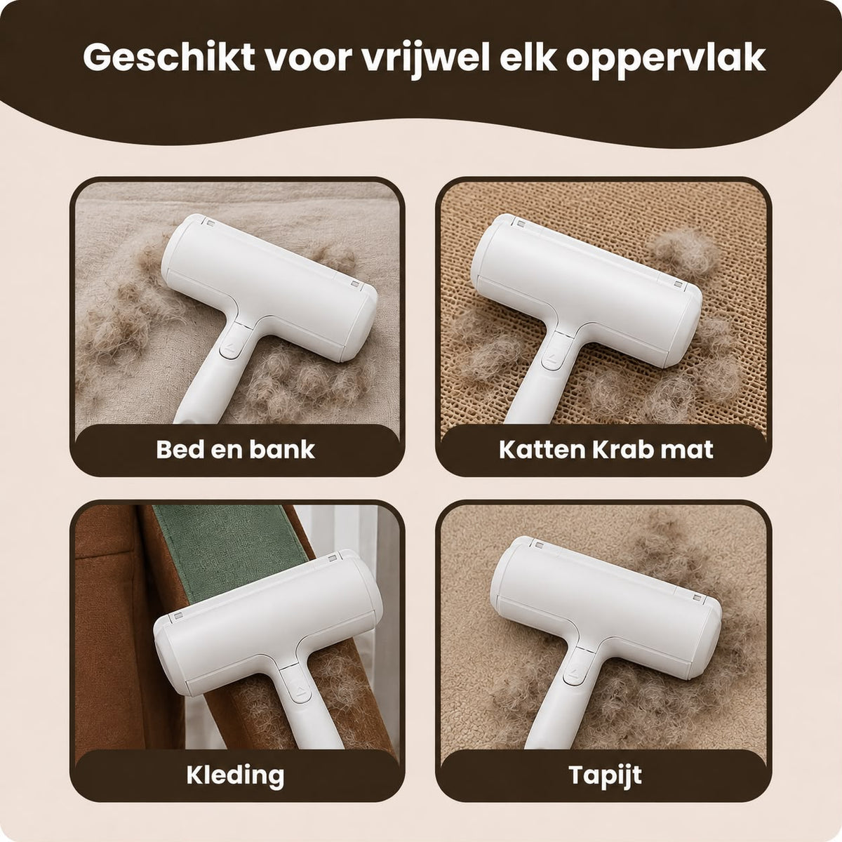 Fur Ease Pro – Professionele Kleding & Haarroller